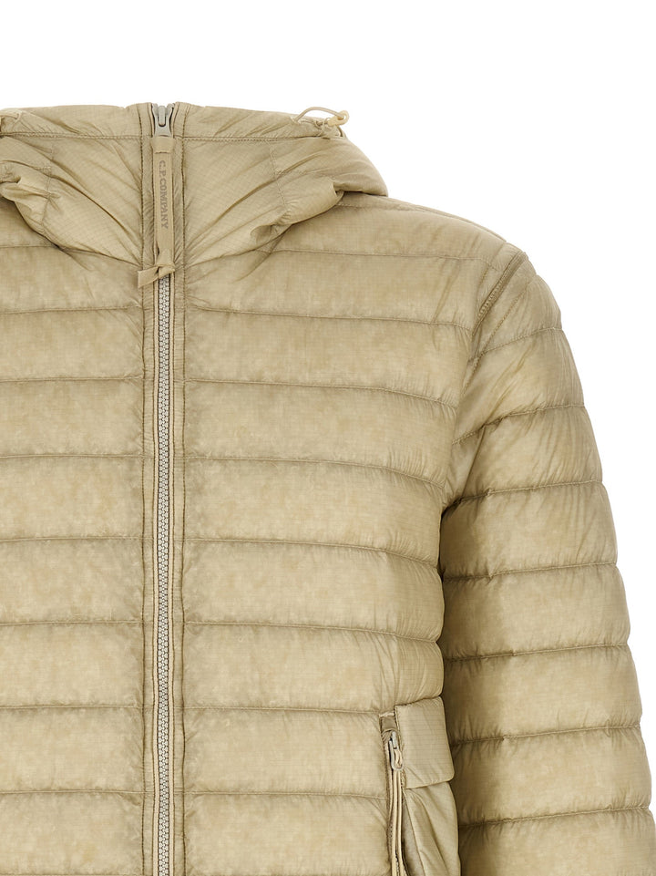 Men’s C.p. Company Beige Polyamide Full-length Jacket