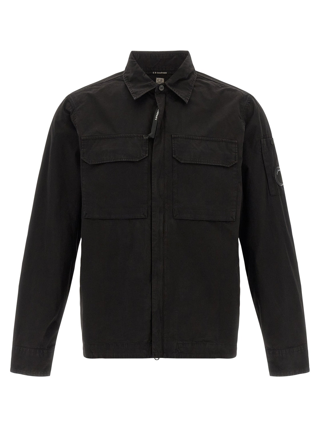 C.p. Company Black Cotton Blouse