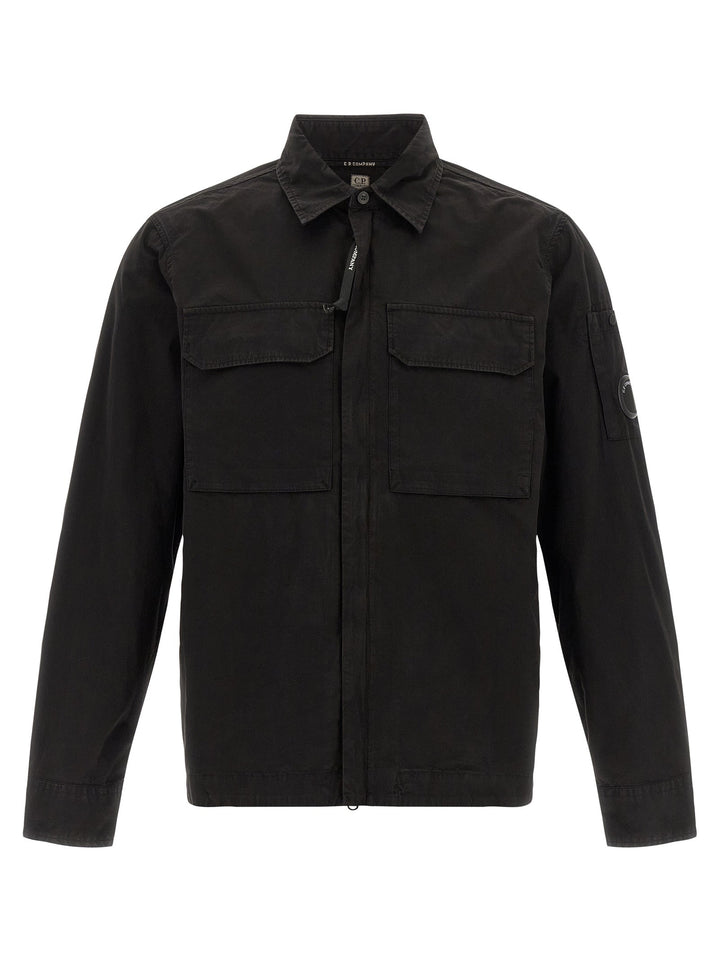 C.p. Company Black Cotton Blouse