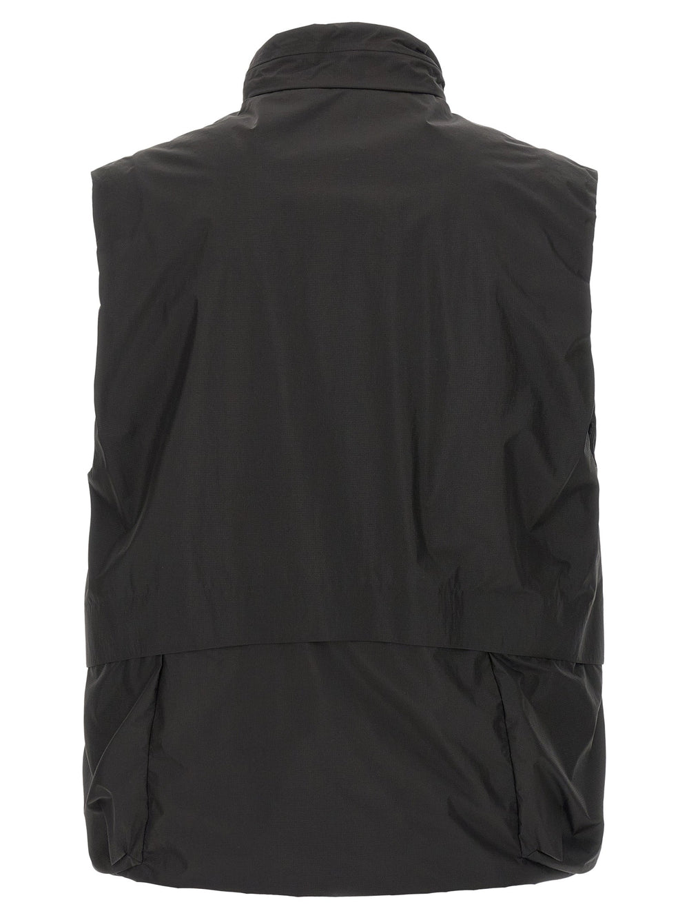 Men’s C.p. Company Black Polyamide Sleeveless Jacket