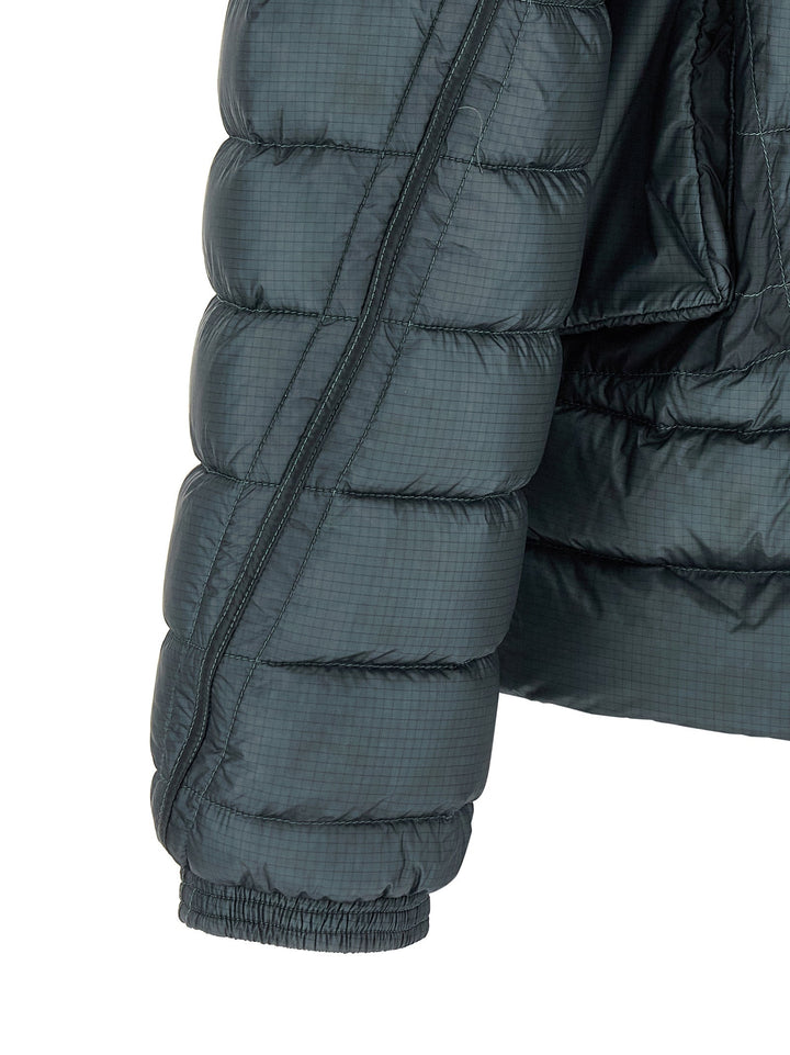 Men’s C.p. Company Blue Polyamide Full-length Jacket