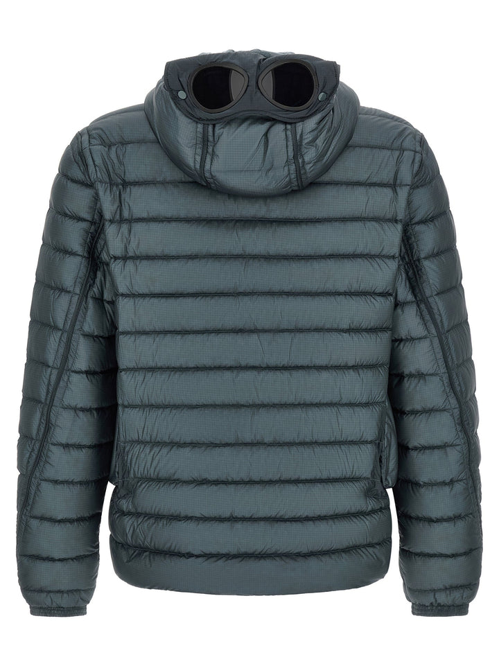 Men’s C.p. Company Blue Polyamide Full-length Jacket