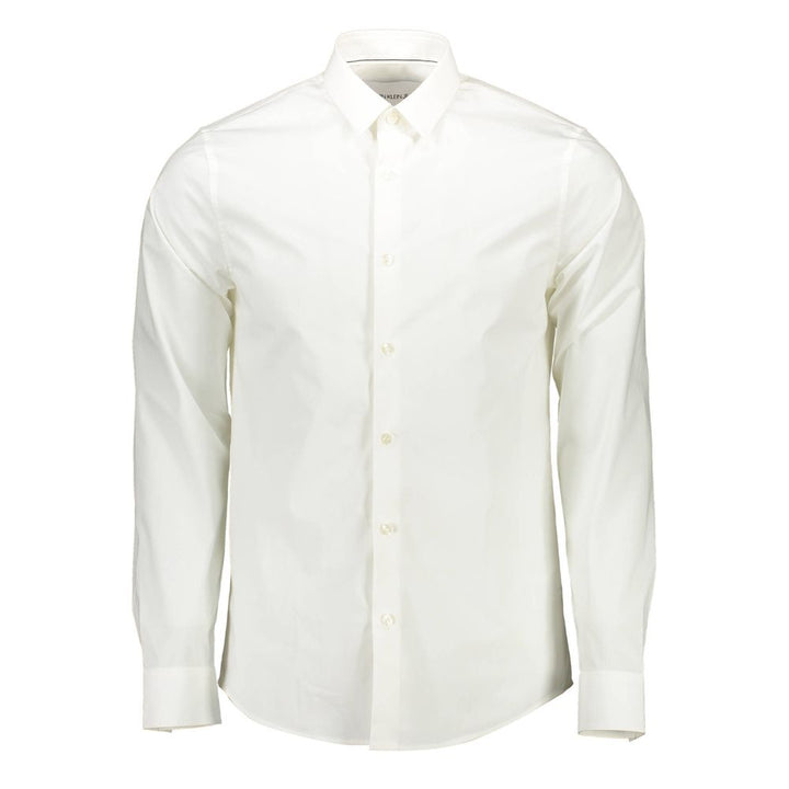 Men’s Calvin Klein Bianco Cotton Men Shirt