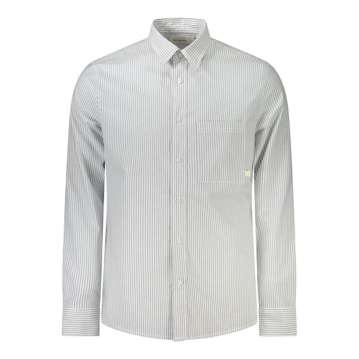 Men’s Calvin Klein Bianco Cotton Shirt