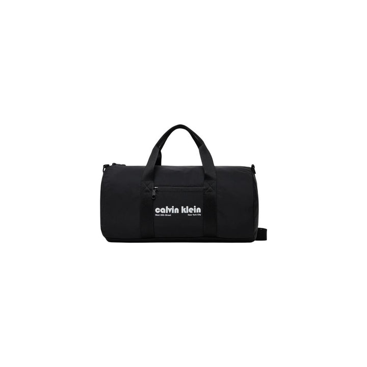 Men’s Calvin Klein Black Recycled Polyester Duffel Bag