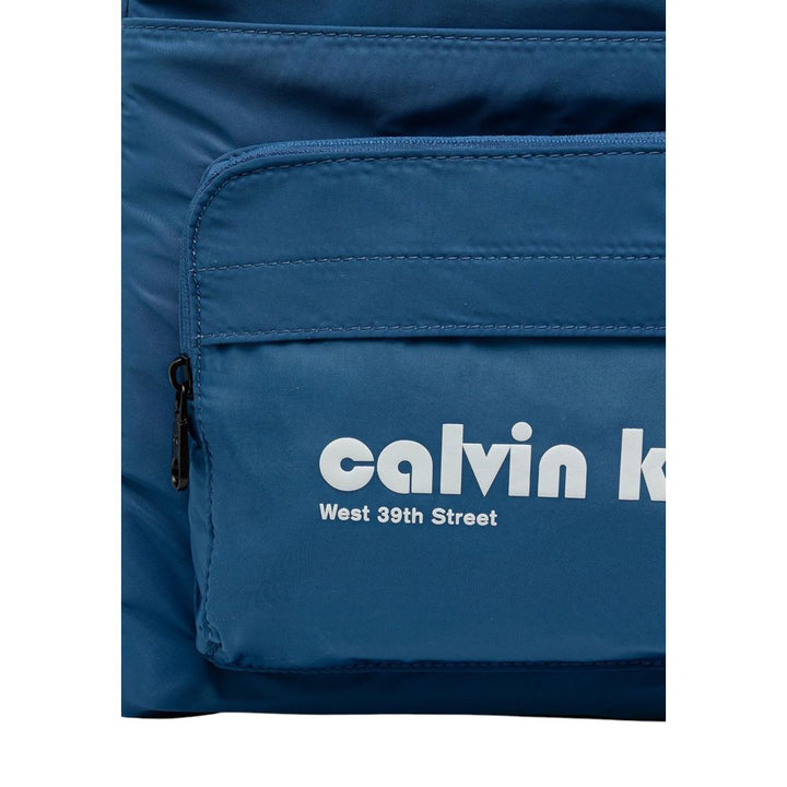 Men’s Calvin Klein Blue Recycled Polyester Backpack