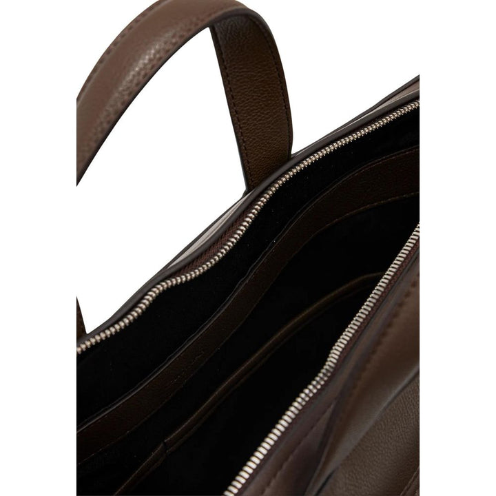 Men’s Calvin Klein Brown Polyethylene Briefcase