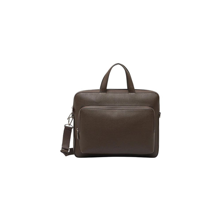 Men’s Calvin Klein Brown Polyethylene Briefcase