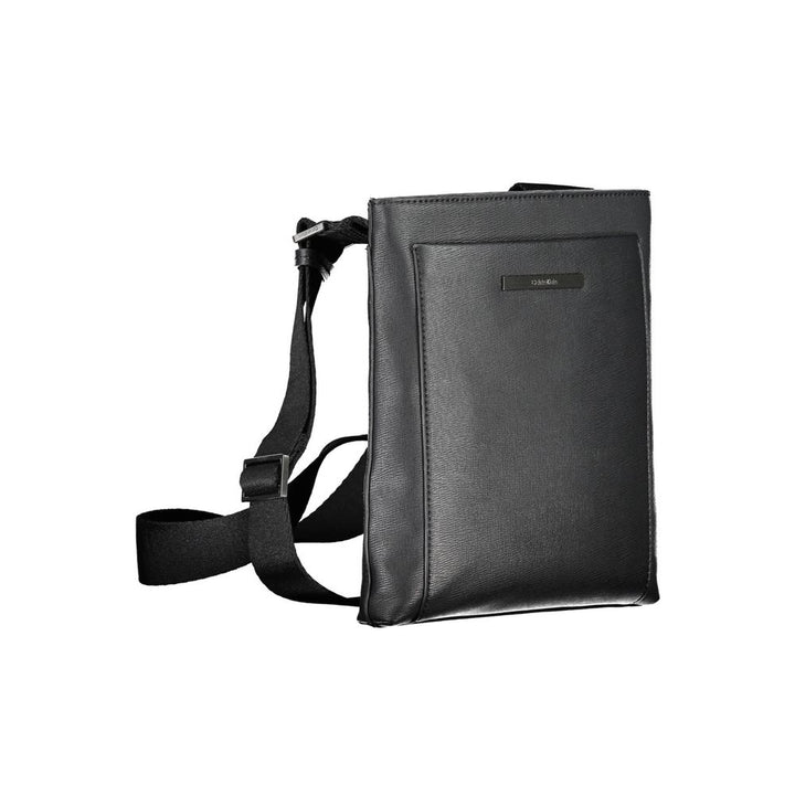 Men’s Calvin Klein Eco-conscious Black Shoulder Bag with Logo