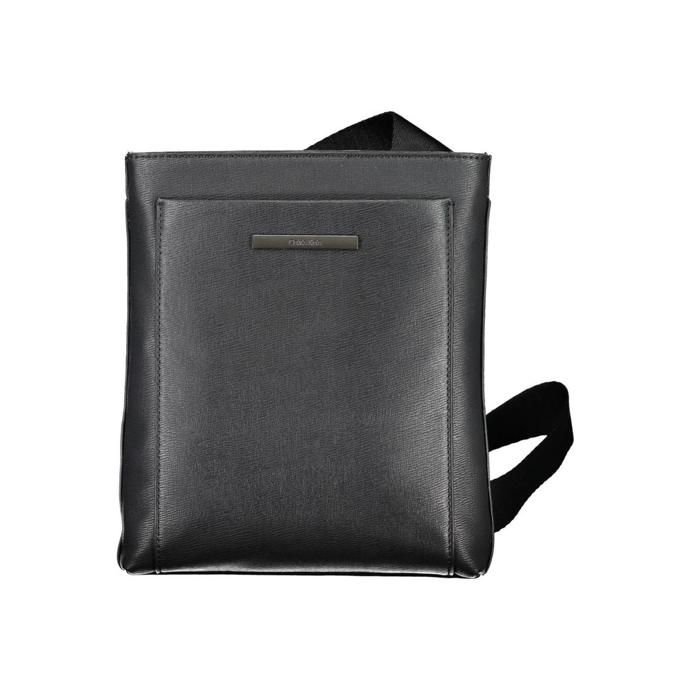 Men’s Calvin Klein Eco-conscious Black Shoulder Bag with Logo