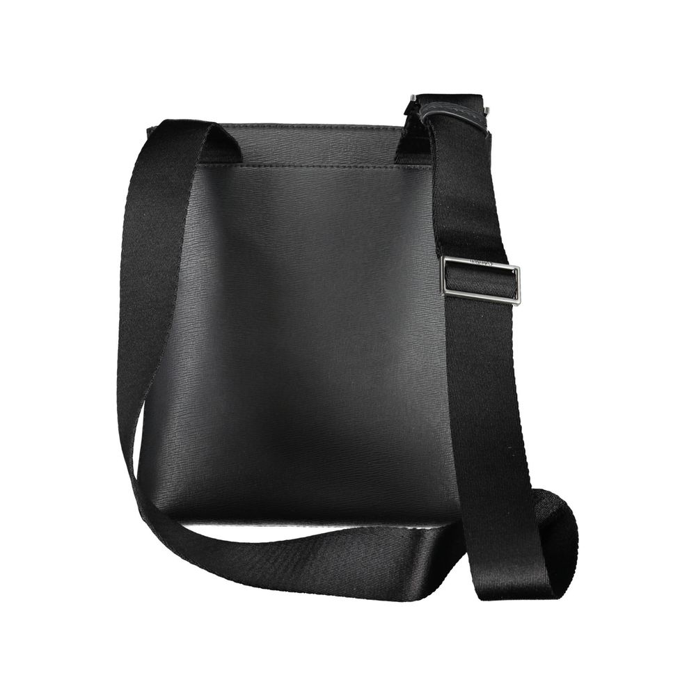 Men’s Calvin Klein Eco-conscious Black Shoulder Bag with Logo