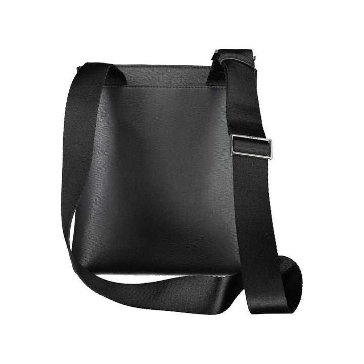 Men’s Calvin Klein Eco-conscious Black Shoulder Bag with Logo