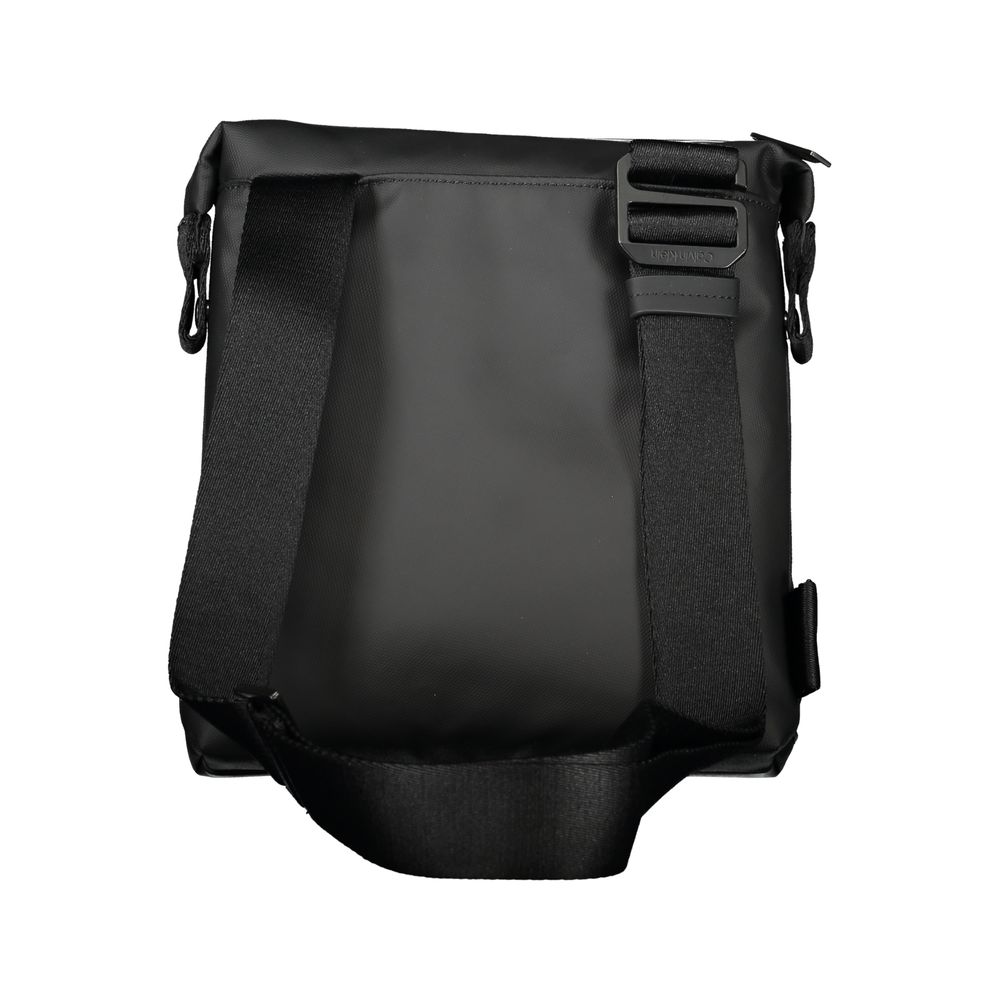 Men’s Calvin Klein Elegant Black Shoulder Bag with Contrast Details