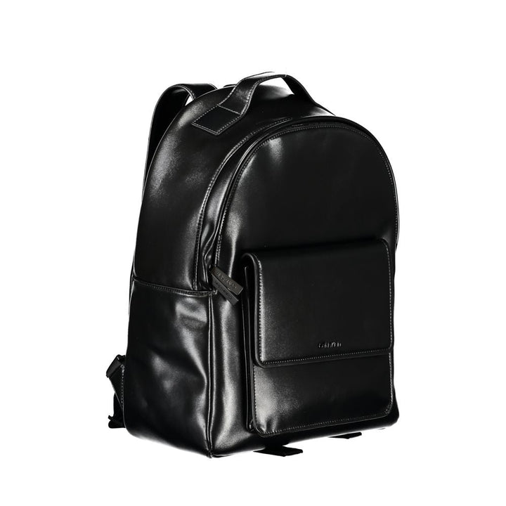 Men’s Calvin Klein Elegant Black Urban Backpack with Laptop Compartment