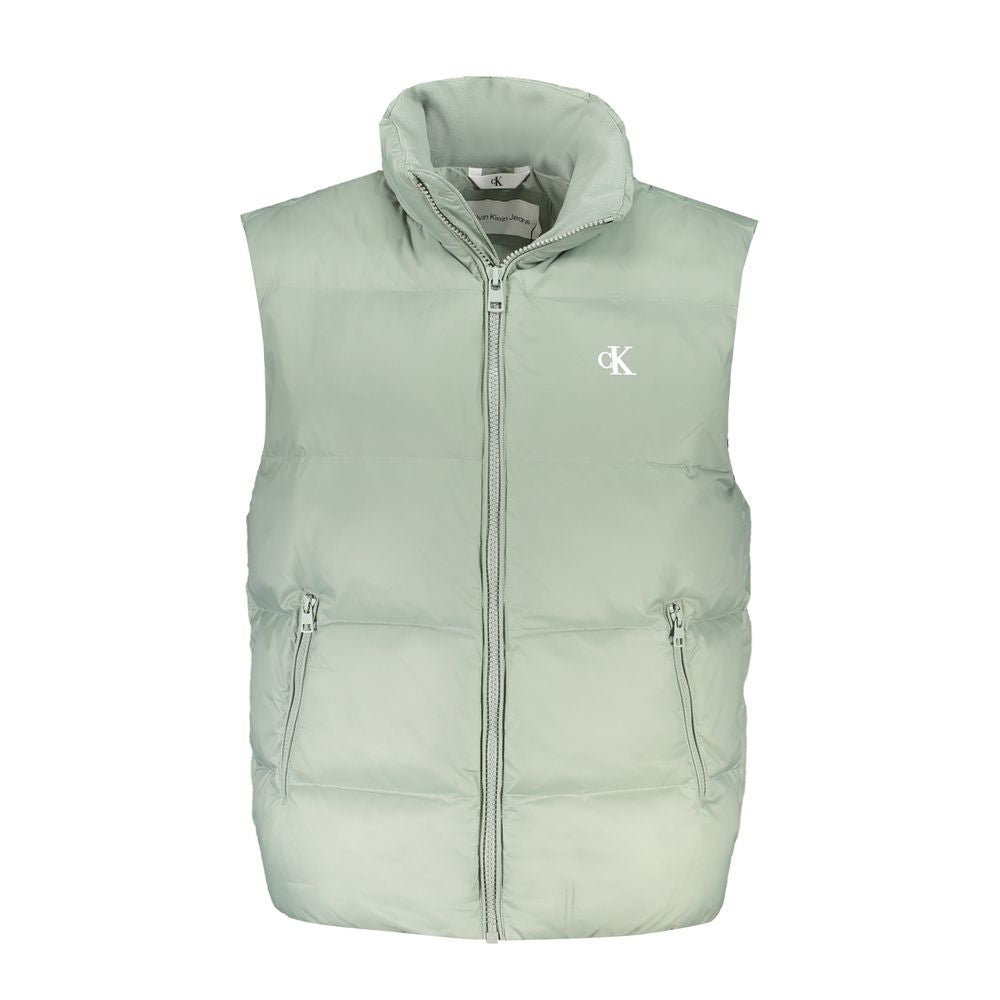 Men’s Calvin Klein Green Polyamide Men Jacket