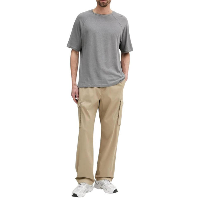 Men’s Calvin Klein Jeans Beige Cotton Cargo Pants