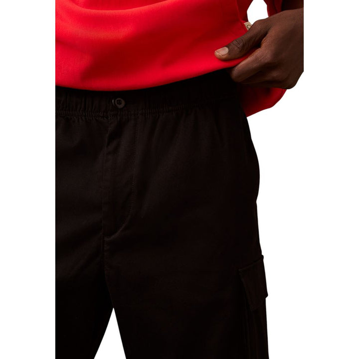 Men’s Calvin Klein Jeans Black Cotton Cargo Pants
