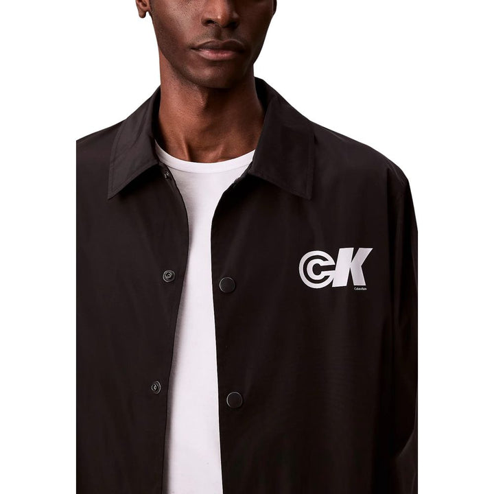 Men’s Calvin Klein Jeans Black Polyester Shell Jacket