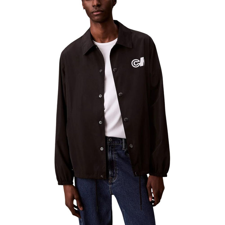 Men’s Calvin Klein Jeans Black Polyester Shell Jacket