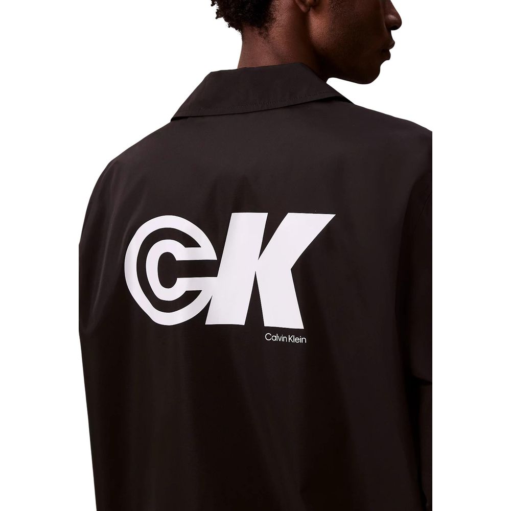 Men’s Calvin Klein Jeans Black Polyester Shell Jacket