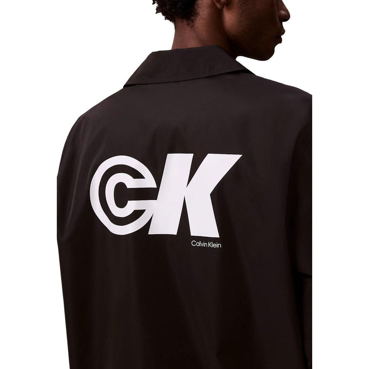 Men’s Calvin Klein Jeans Black Polyester Shell Jacket