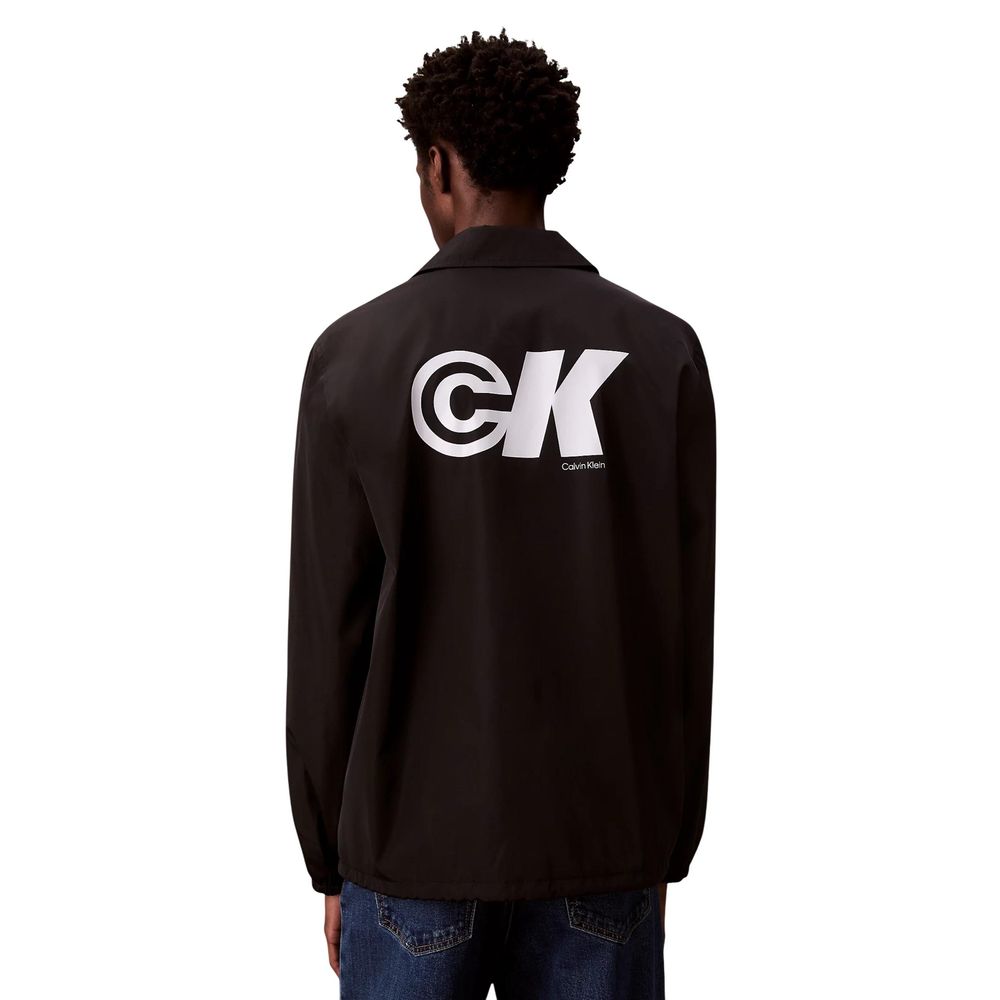 Men’s Calvin Klein Jeans Black Polyester Shell Jacket