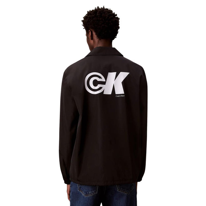 Men’s Calvin Klein Jeans Black Polyester Shell Jacket