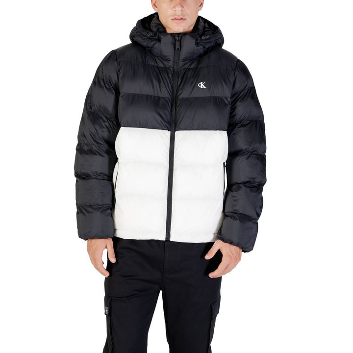 Men’s Calvin Klein Jeans Cream Polyamide Coat