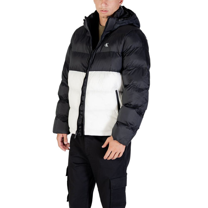 Men’s Calvin Klein Jeans Cream Polyamide Coat