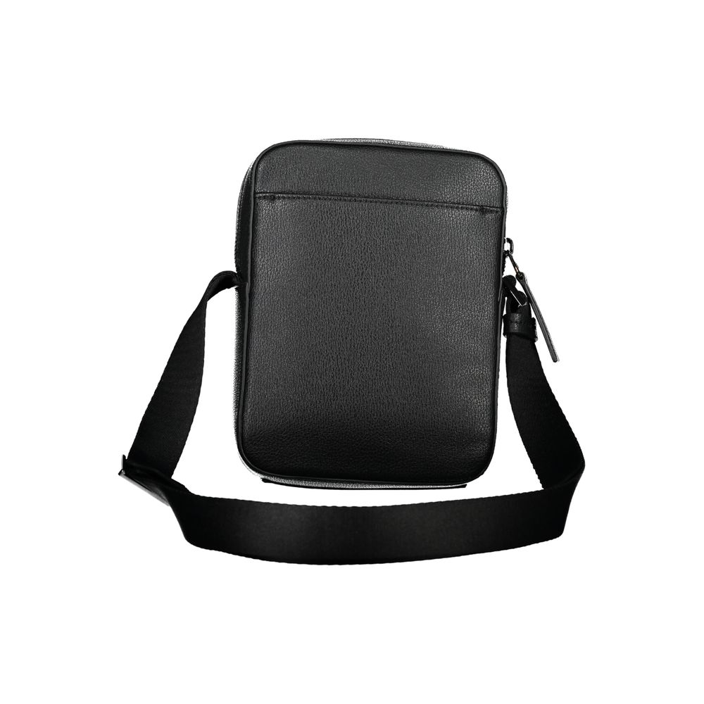 Men’s Calvin Klein Sleek Black Shoulder Bag with Logo Detail