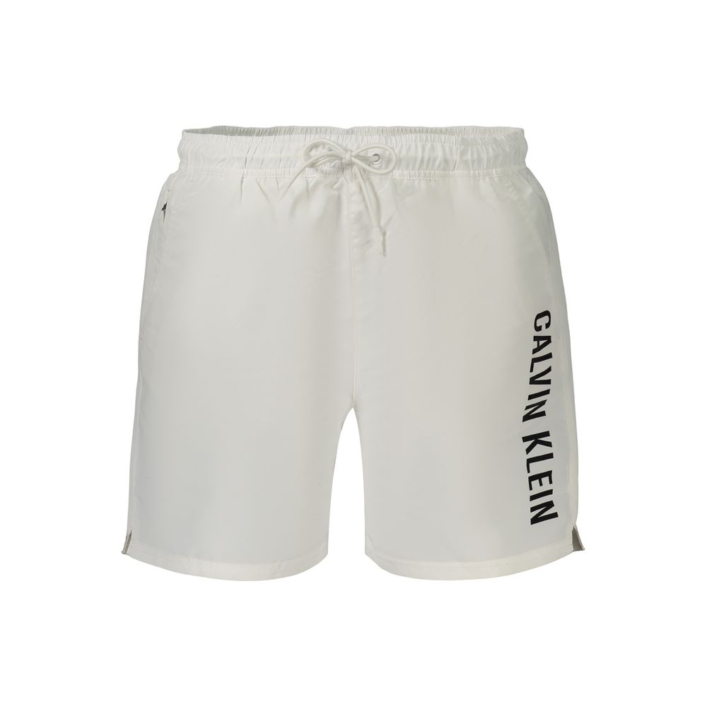 Men’s Calvin Klein White Polyester Short