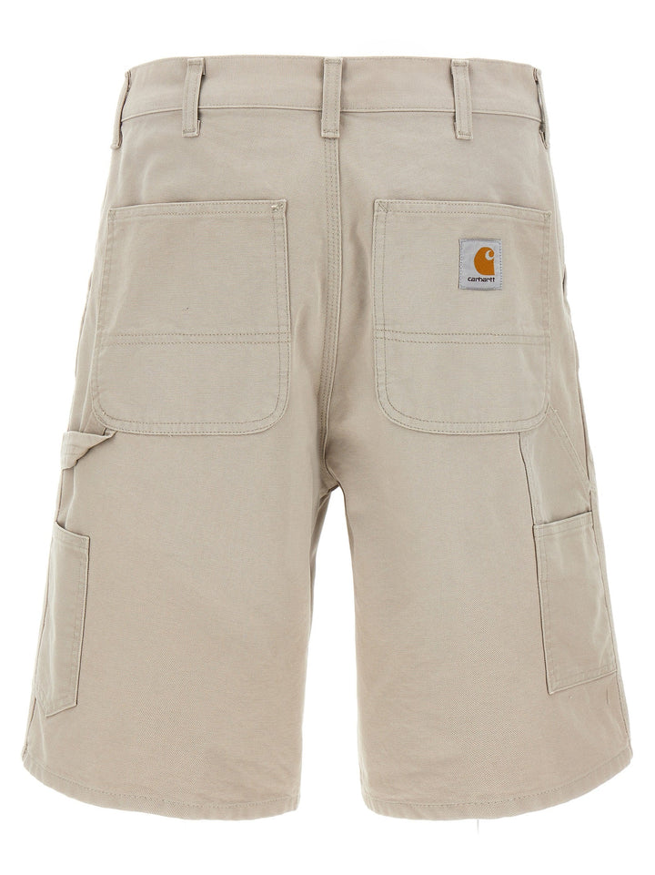 Men’s Carhartt Wip Beige Organic Cotton Bermuda Shorts