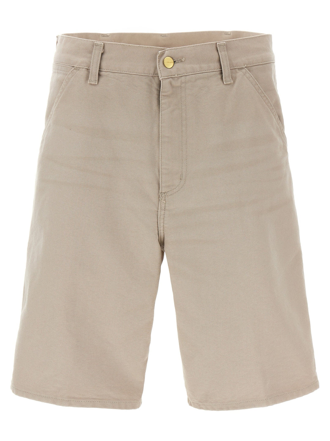 Men’s Carhartt Wip Beige Organic Cotton Bermuda Shorts