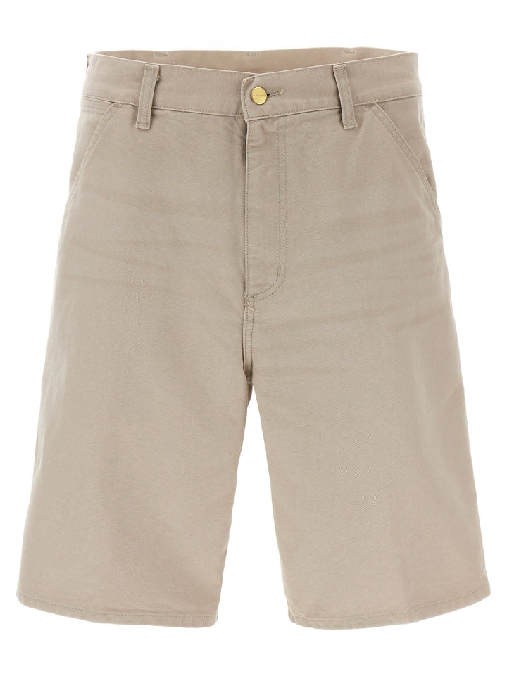 Men’s Carhartt Wip Beige Organic Cotton Bermuda Shorts