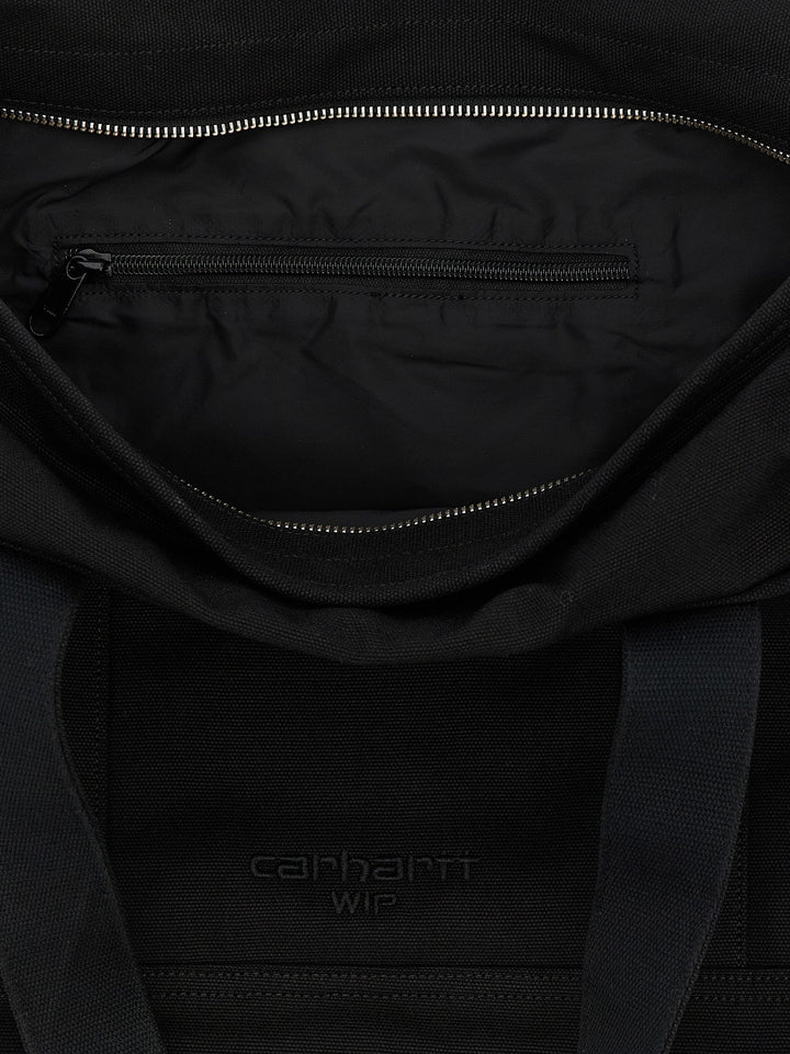Men’s Carhartt Wip Black Cotton Tote Bag
