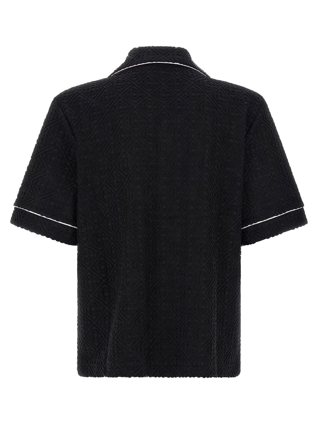 Casablanca Black Cotton Pattern Shirt