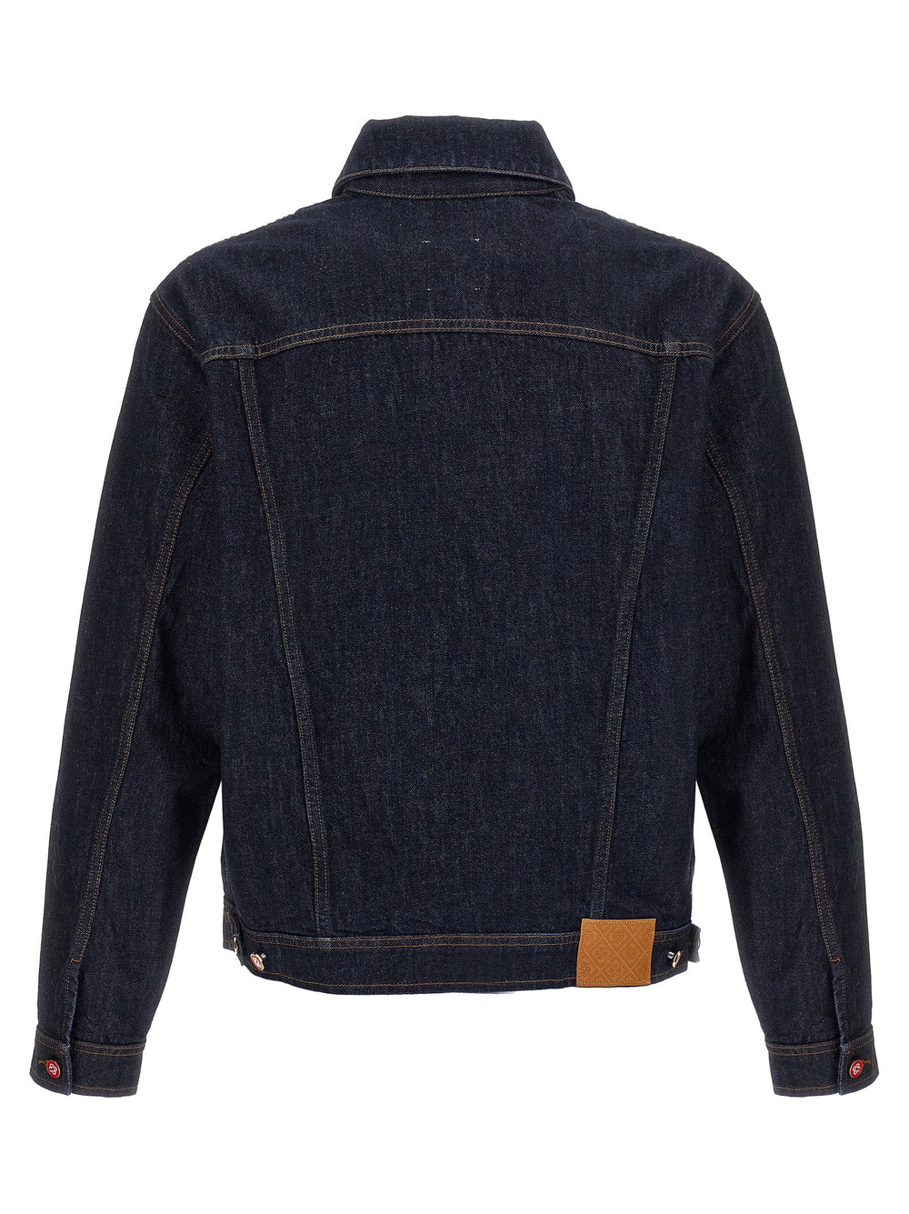 Men’s Casablanca Blue Cotton Denim Jacket