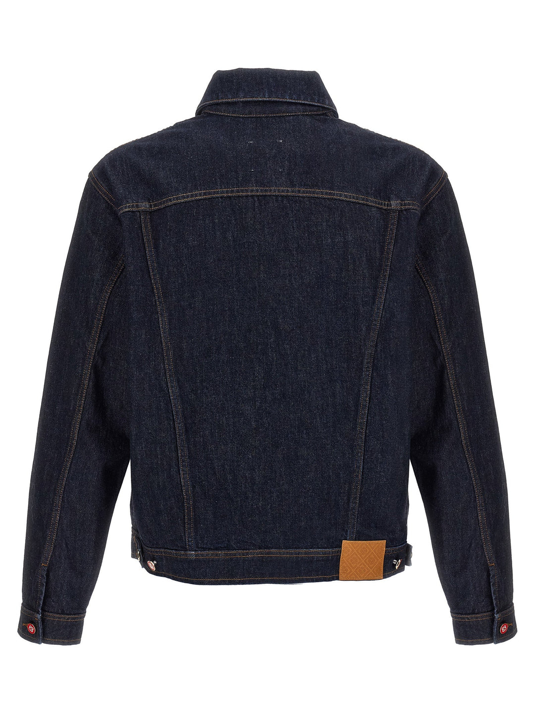 Men’s Casablanca Blue Cotton Denim Jacket