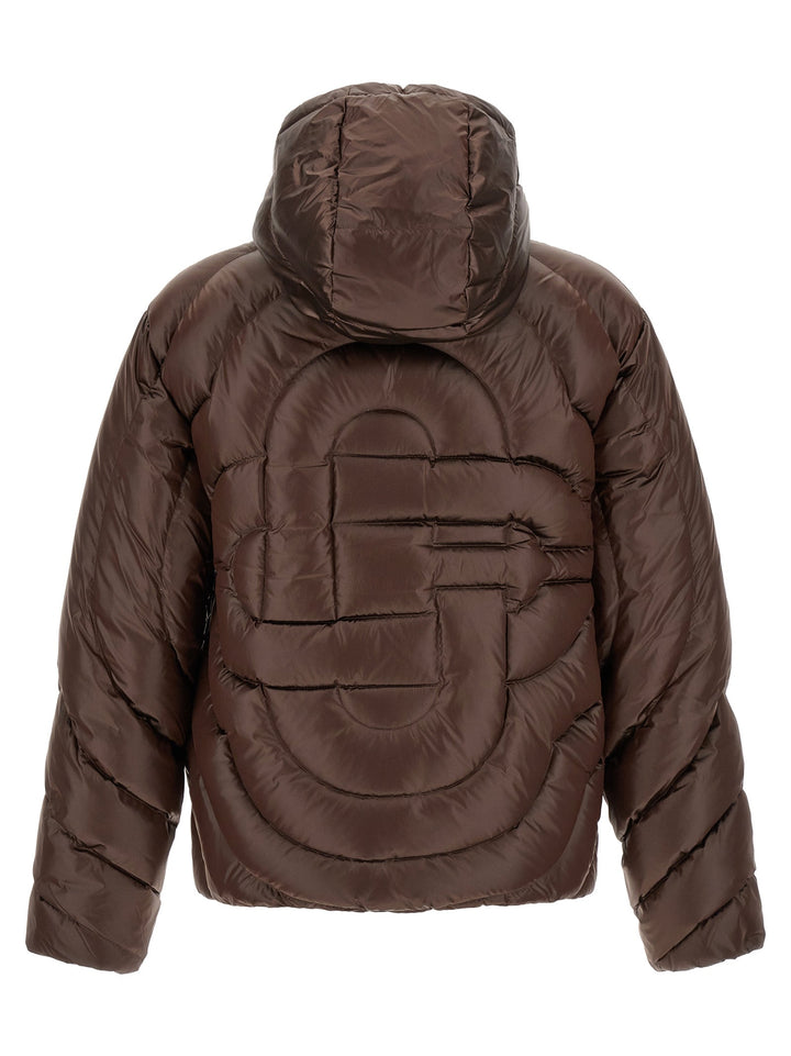 Men’s Casablanca Brown Polyamide Full-length Jacket