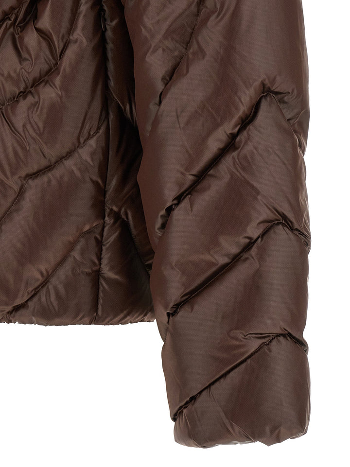 Men’s Casablanca Brown Polyamide Full-length Jacket