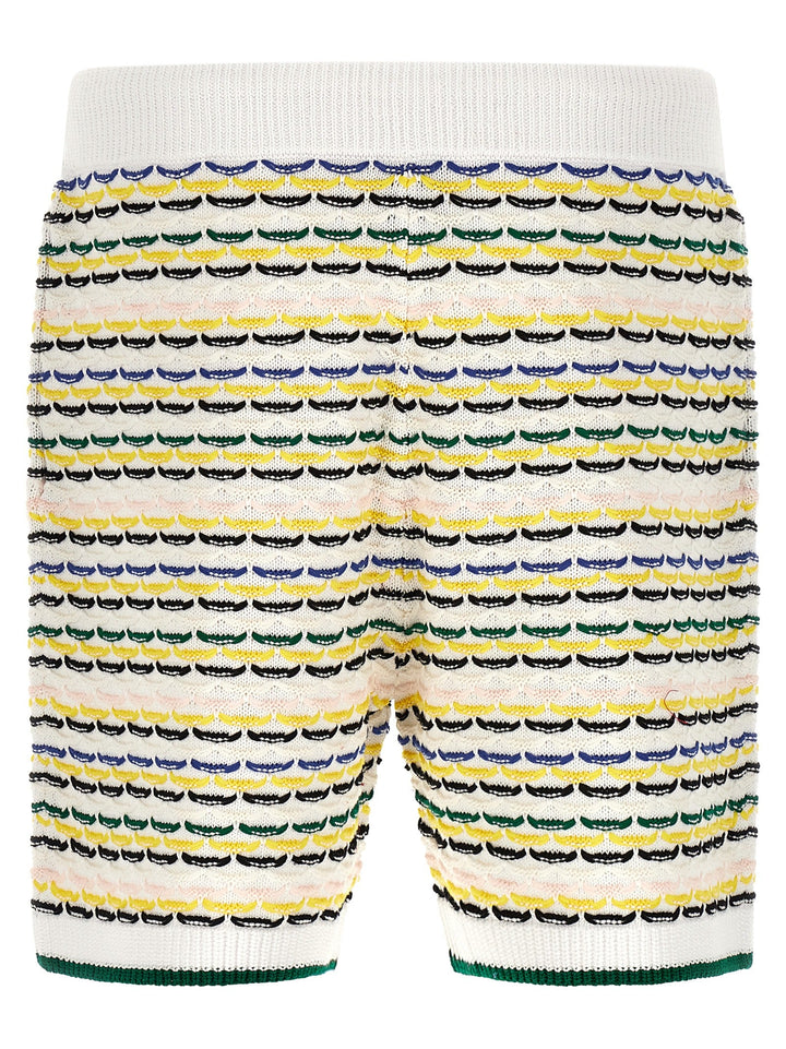 Casablanca Multicolor Cotton Bermuda Shorts