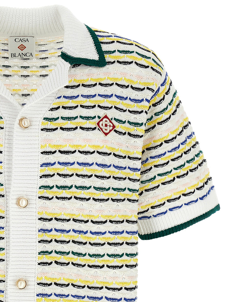 Casablanca Multicolor Cotton Blouse