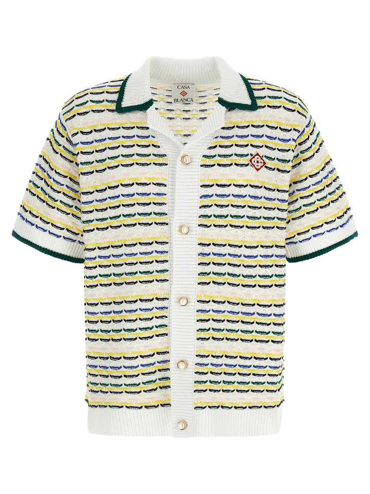 Casablanca Multicolor Cotton Blouse