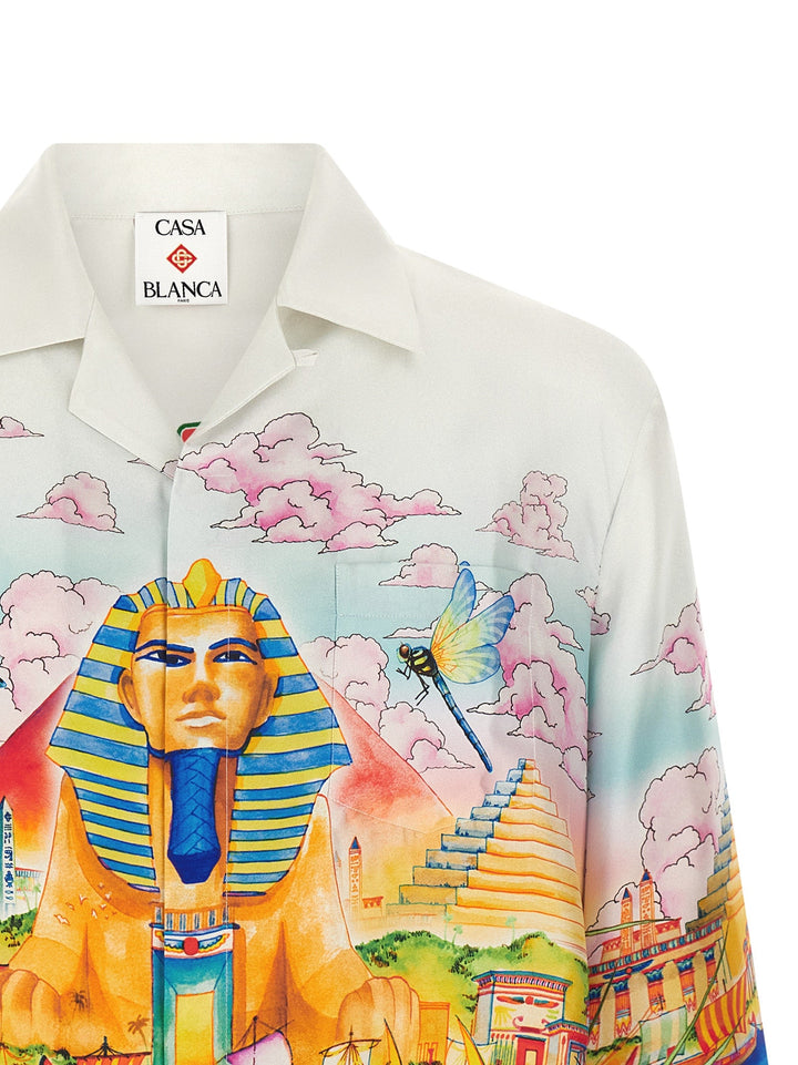 Casablanca Multicolor Silk Blouse