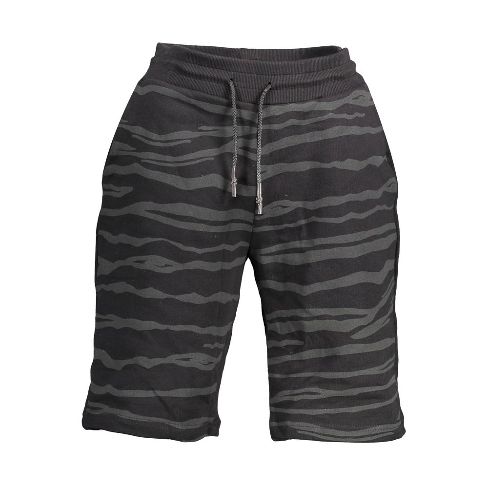 Men’s Cavalli Class Black Cotton Sweatpant