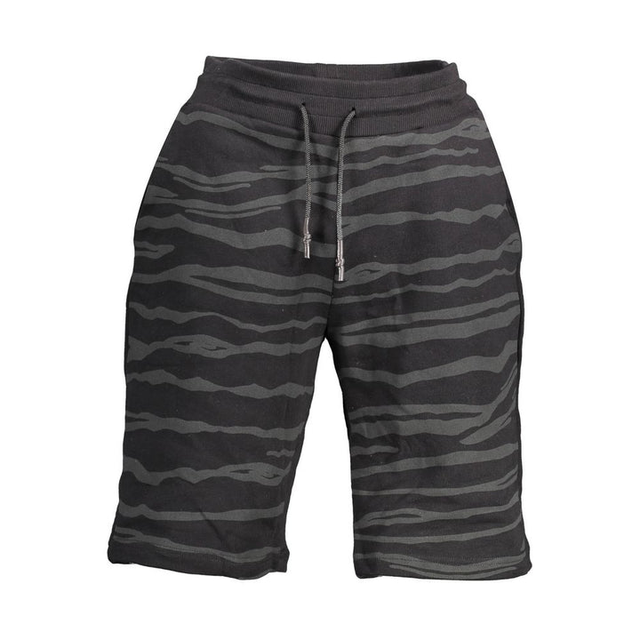 Men’s Cavalli Class Black Cotton Sweatpant