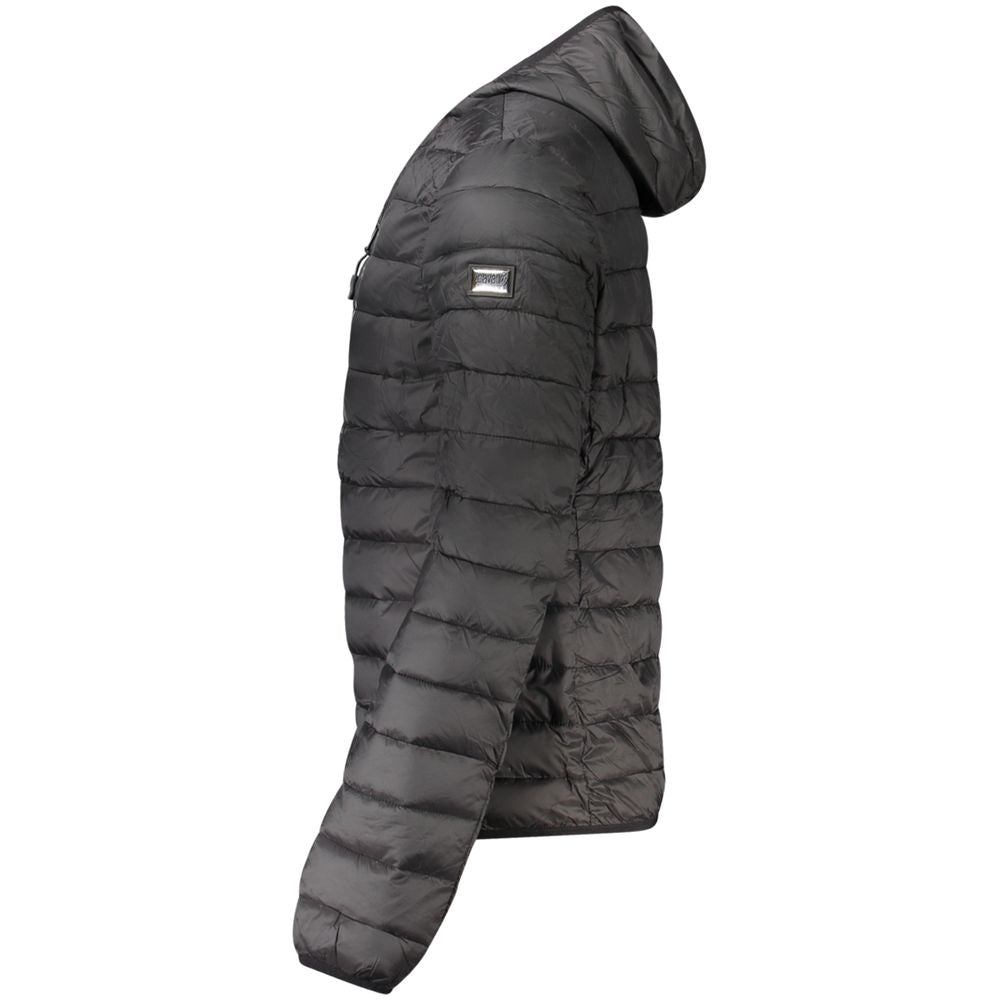 Men’s Cavalli Class Black Polyester Jacket