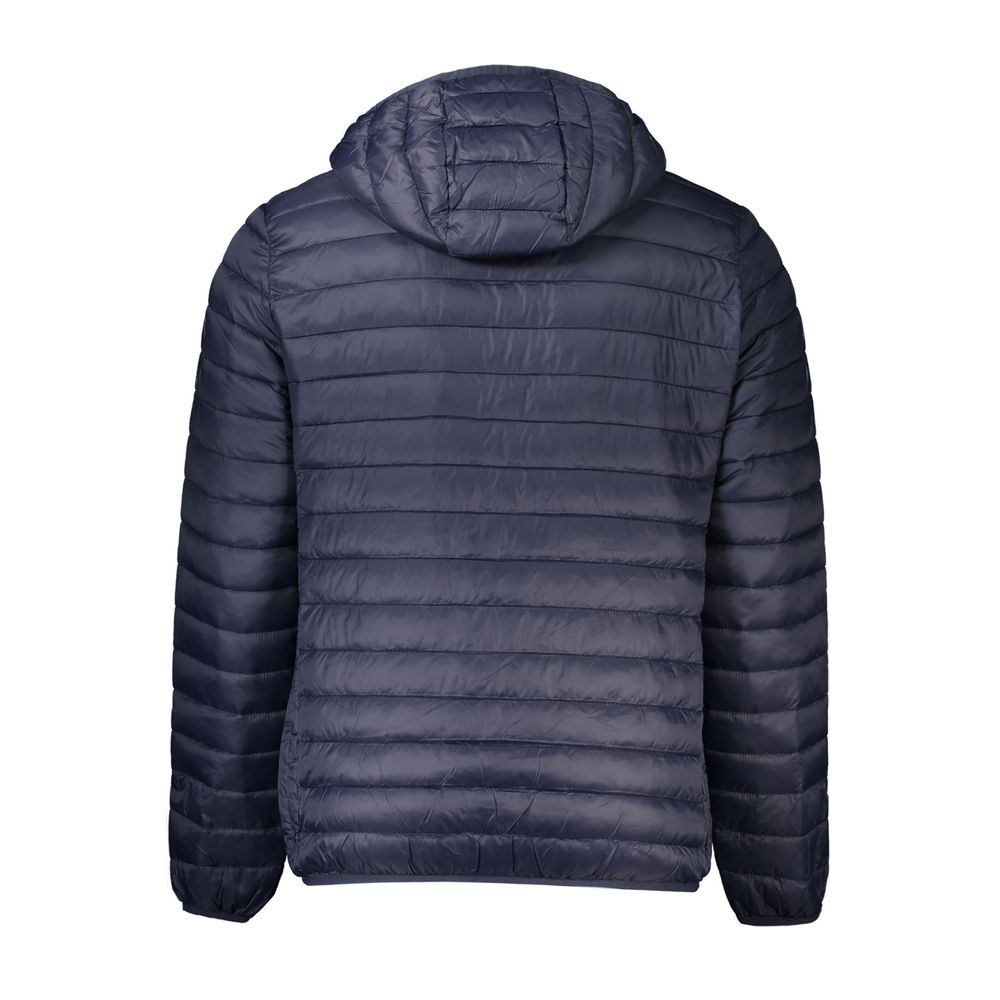 Men’s Cavalli Class Blue Polyamide Jacket
