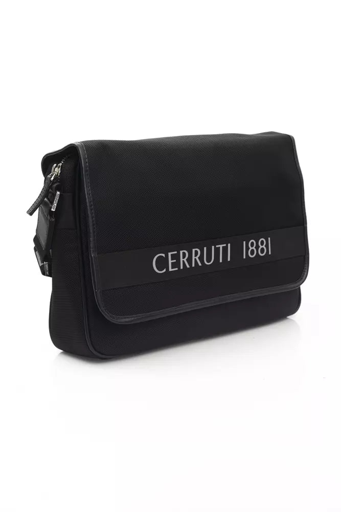 Men’s Cerruti 1881 Black Nylon Men Crossbody