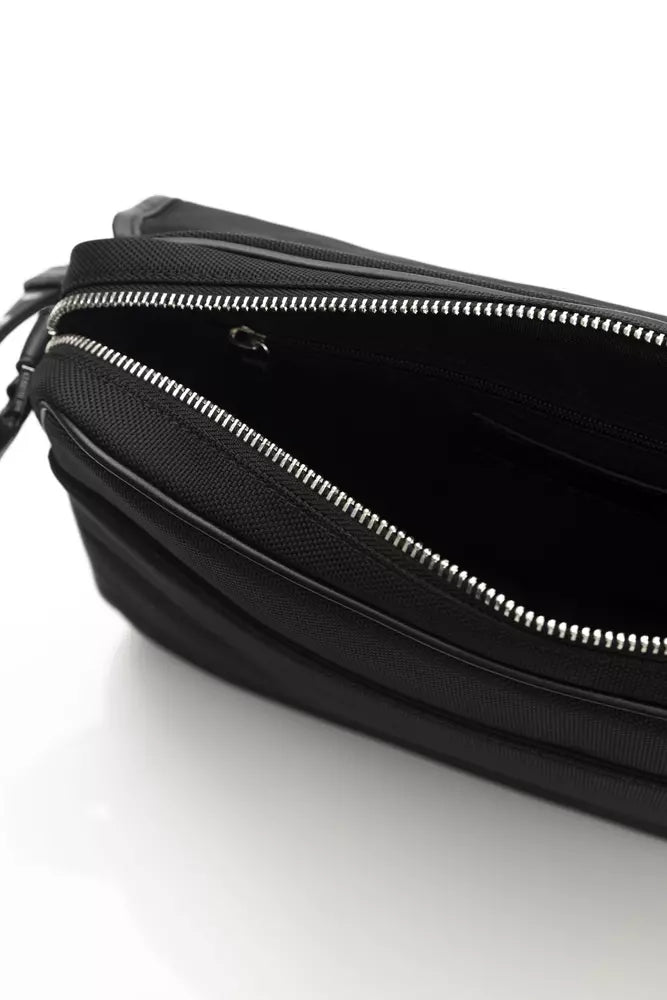 Men’s Cerruti 1881 Black Nylon Men Crossbody
